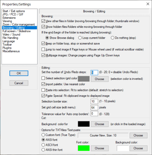 無料の画像ビューワー Irfanview V4 54が公開 複数回のアンドゥ リドゥに対応 窓の杜