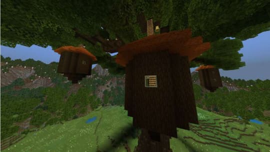 Minecraftのゲーム内ストアに巨木からの脱出が楽しめるワールドが登場 窓の杜