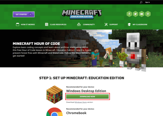 マイクラでプログラミング体験 アカウントなし 無料でできる Minecraft Education Edition Hour Of Code用レッスン どれ使う プログラミング教育ツール 窓の杜
