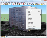 ストリートビューからテクスチャーを取り込める Google Sketchup V7 1 英語版 窓の杜