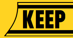 レビュー 犯罪ドラマなどで見かけるあの黄色い標識テープを模した英字フォント Keep Out 窓の杜