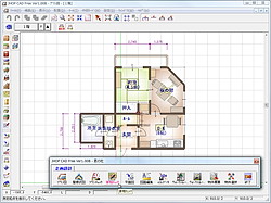 レビュー 家相チェックなど多彩な機能を備える無償の間取り図作成ソフト Jhop Cad Free 窓の杜