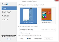 設定ダイアログ