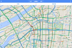 レビュー 一般道や高速道路の渋滞情報 交通規制情報をチェックできるアプリ 渋滞ナビ 窓の杜
