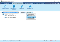 システムバックアップ機能が追加された Qiling Disk Master Free V3 5 4 窓の杜