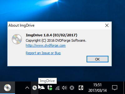 レビュー Cd Dvd イメージをマウントできるシンプルな仮想ドライブツール Imgdrive 窓の杜 レビュー Cd Dvd イメージをマウントできるシンプルな仮想ドライブツール Imgdrive 窓の杜