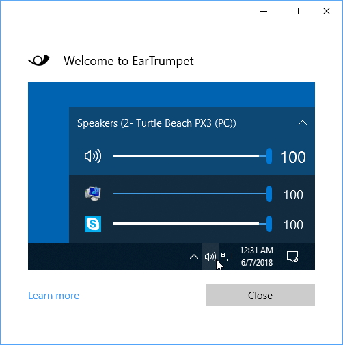 Windows 10向けの高機能ボリュームミキサー Eartrumpet がメジャーバージョンアップ 窓の杜