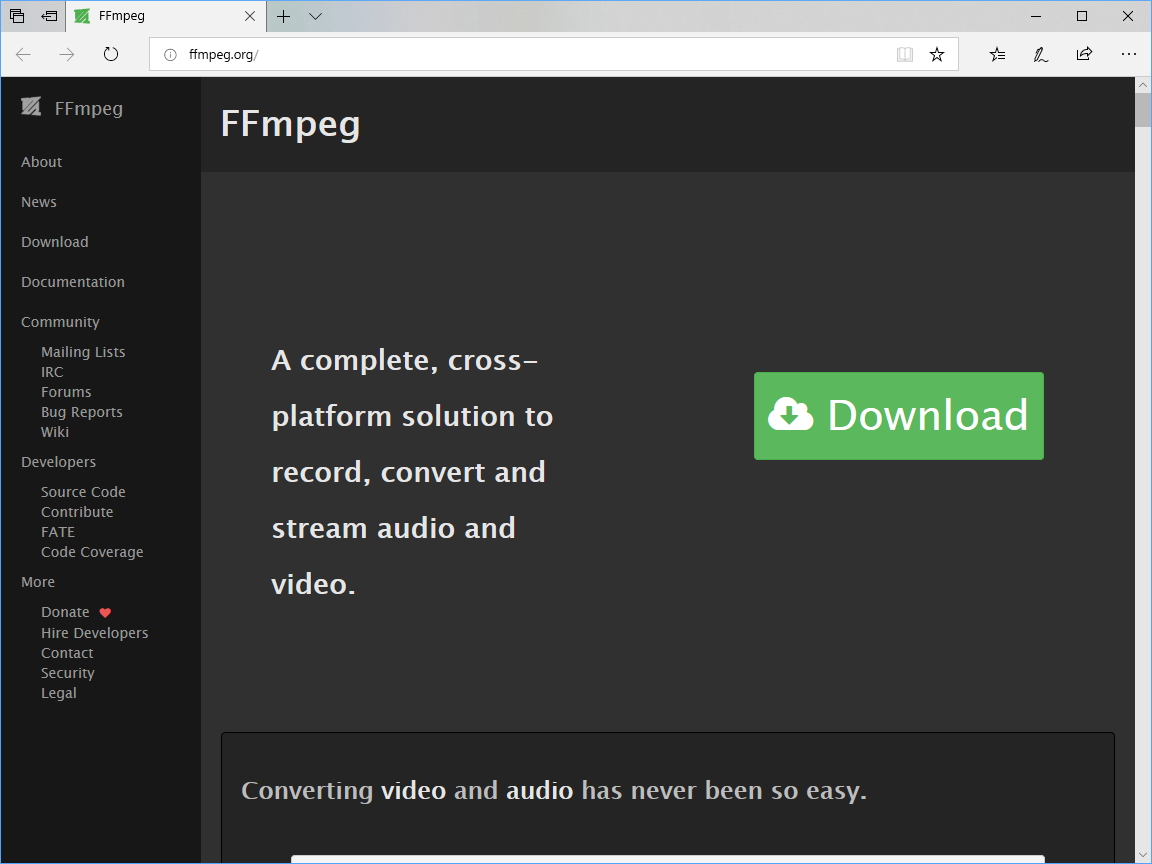 Ffmpeg に7件の脆弱性 修正版のv4 0 2が公開 窓の杜