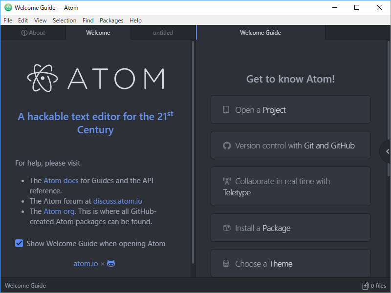 無償コードエディター Atom 1 29 が正式公開 新しい構文解析の導入が最終段階に 窓の杜