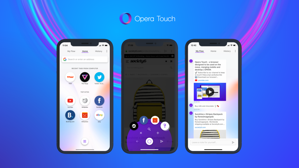 opera touch ipad opera touch ipad