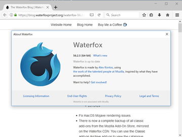Waterfox Current G6.0.5 download the new for windows