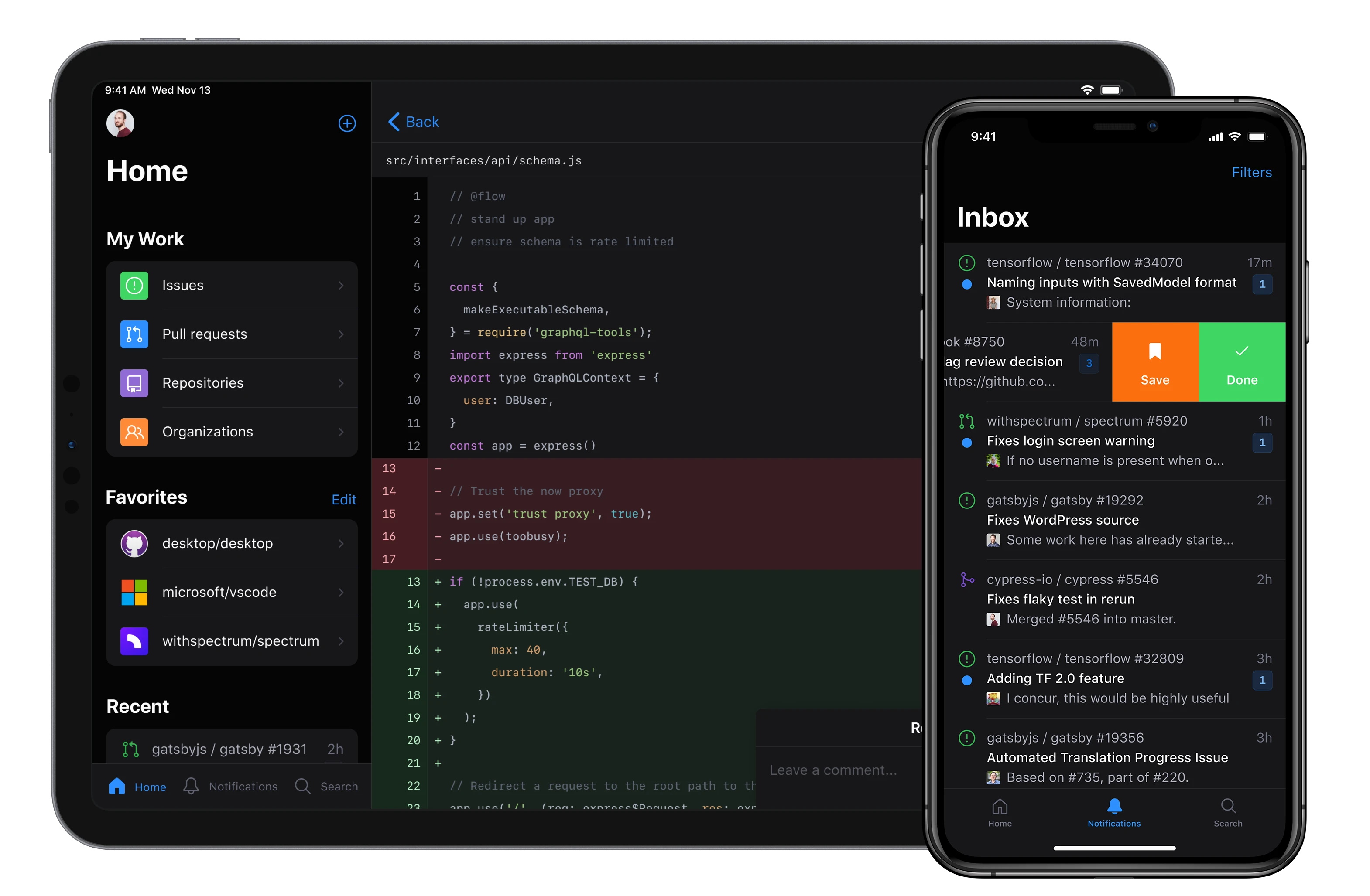 [B! GitHub] GitHub、モバイル向け「GitHub」アプリを発表 ～iOS版をベータリリース、Androidも／今あるソース ...