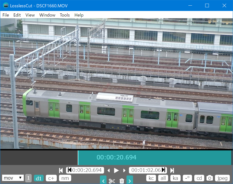動画のトリミングを手軽に行いたい 操作も処理も一瞬で完了する Losslesscut 動画編集の第一歩に最適 絶対便利 新定番の無料ツール 窓の杜