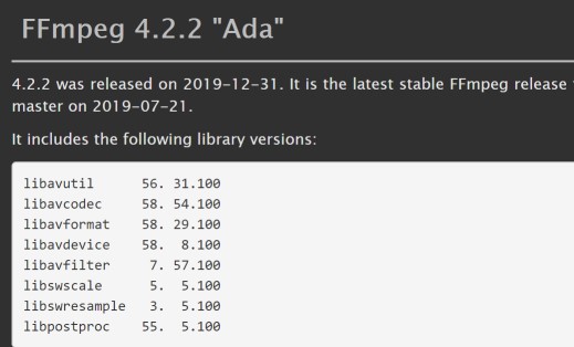 「FFmpeg」v4.2.2公開 ほか - ダイジェストニュース - 窓の杜