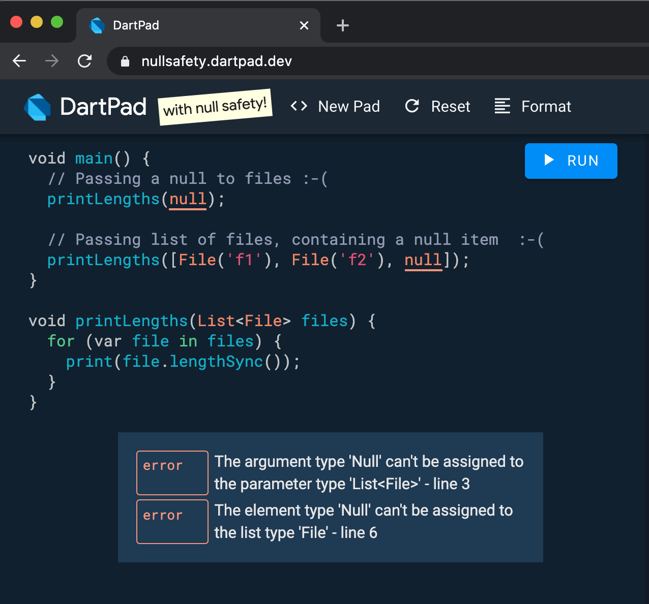 プログラミング言語 Dart が Null安全 に テクニカルプレビュー版がリリース 窓の杜