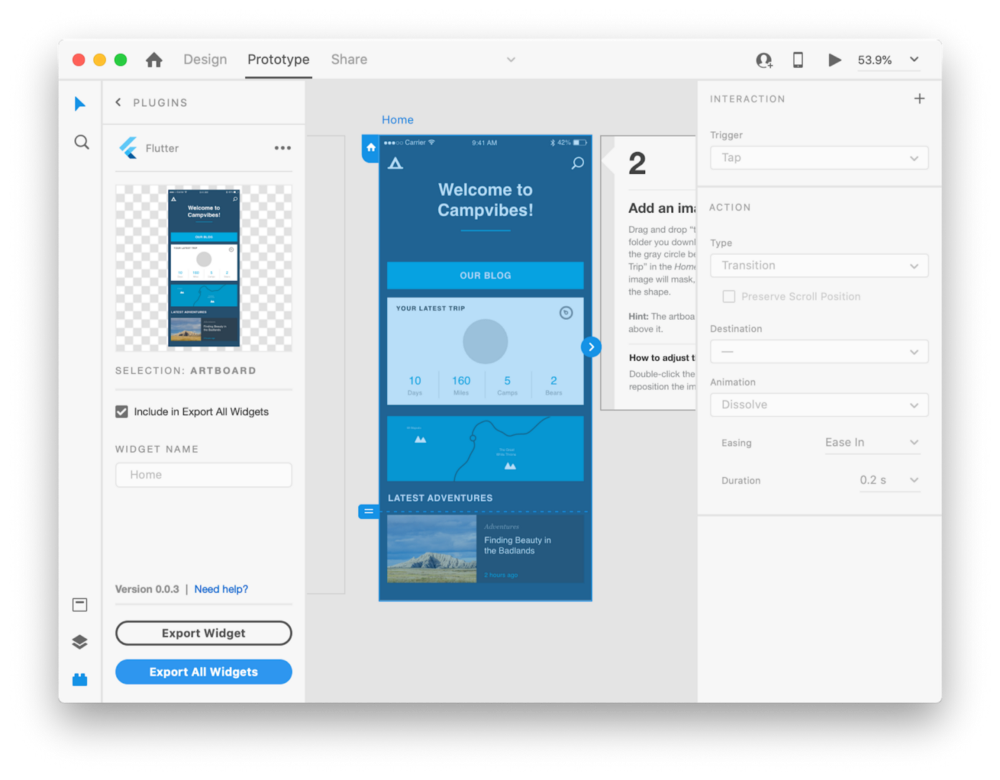 Adobe Xd のデザインを Flutter のコードに変換するプラグインが一般公開 窓の杜