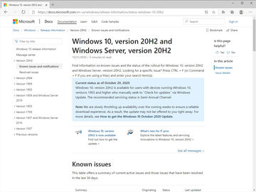 Windows 10 May Update に関連する不具合のまとめ 11月12日追記 やじうまの杜 窓の杜