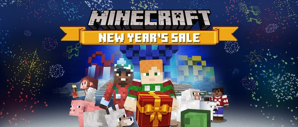 Minecraft のマーケットプレイスで新年セールが開催中 最大75 Off 窓の杜