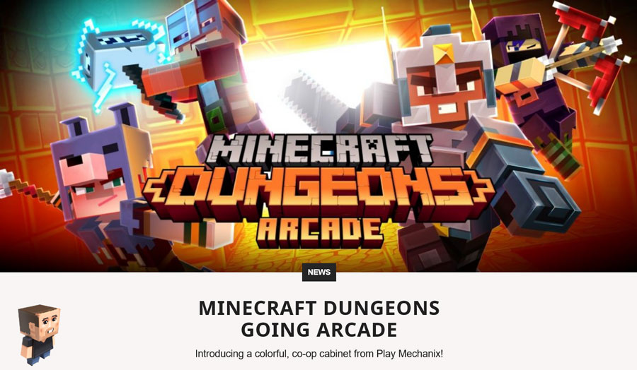 Minecraft Dungeons のアーケード版 Minecraft Dungeons Arcade が北米でテストリリース ほか ダイジェストニュース 窓の杜