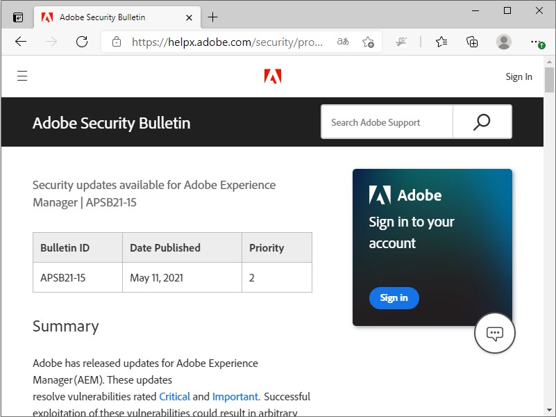 Adobeがセキュリティ情報を発表 Acrobat Illustrator など12製品に脆弱性 窓の杜