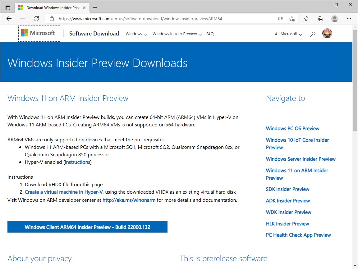 100％品質 Microsoft、ARM64向け「Windows 11」仮想マシンを公開 - 窓の杜 パソコン一般