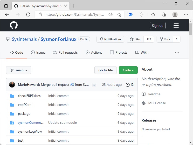 [B! Microsoft] Microsoft、Linux版「Sysmon」をオープンソースプロジェクトに／「Windows ...