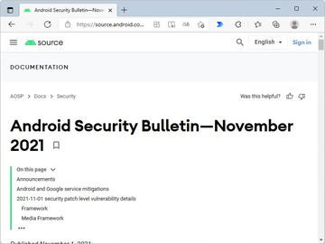 Androidに致命的な脆弱性 ～Google、12月のセキュリティ情報を発表