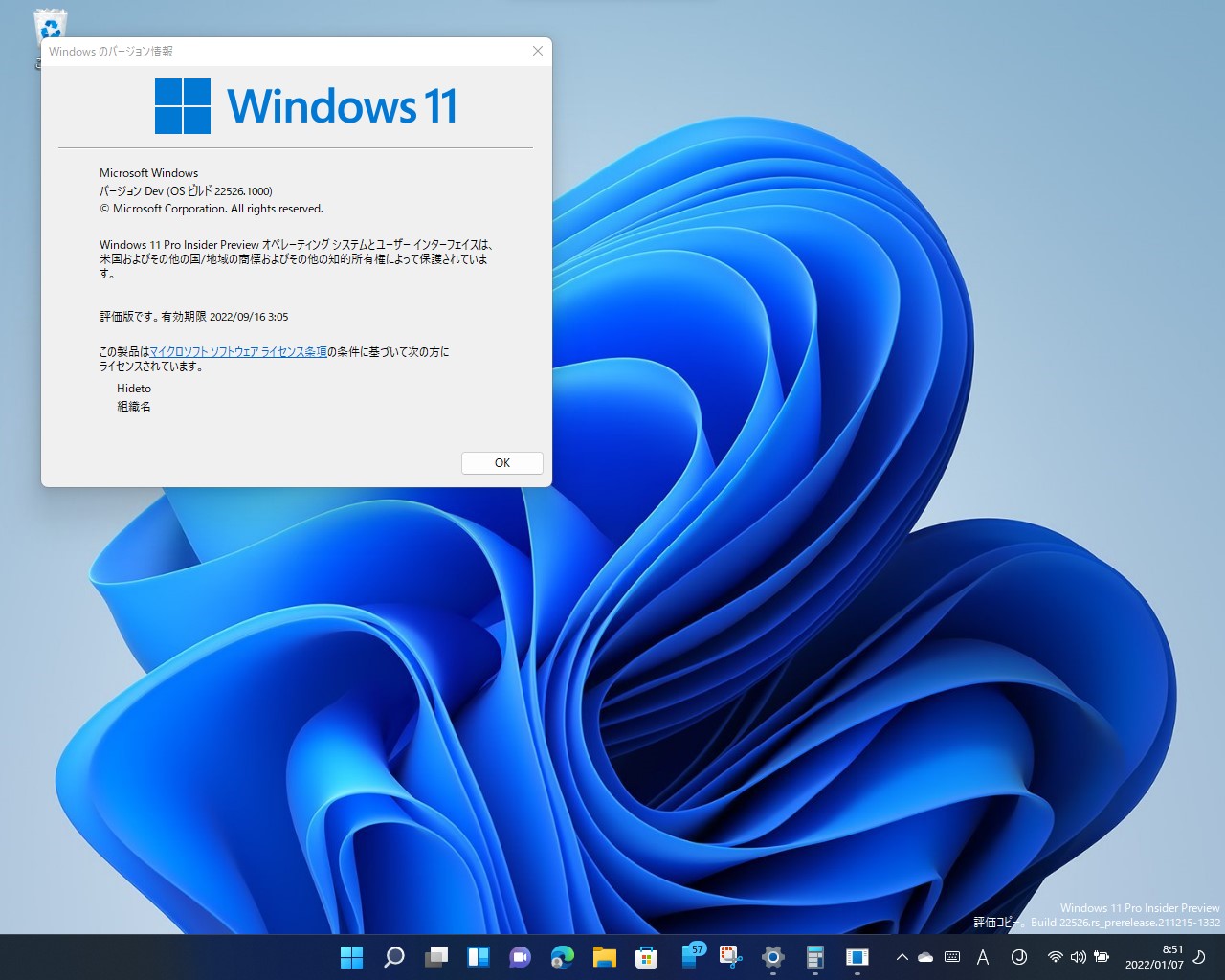 今年最初の「Windows 11 Insider Preview」ビルドがリリース - 窓の杜