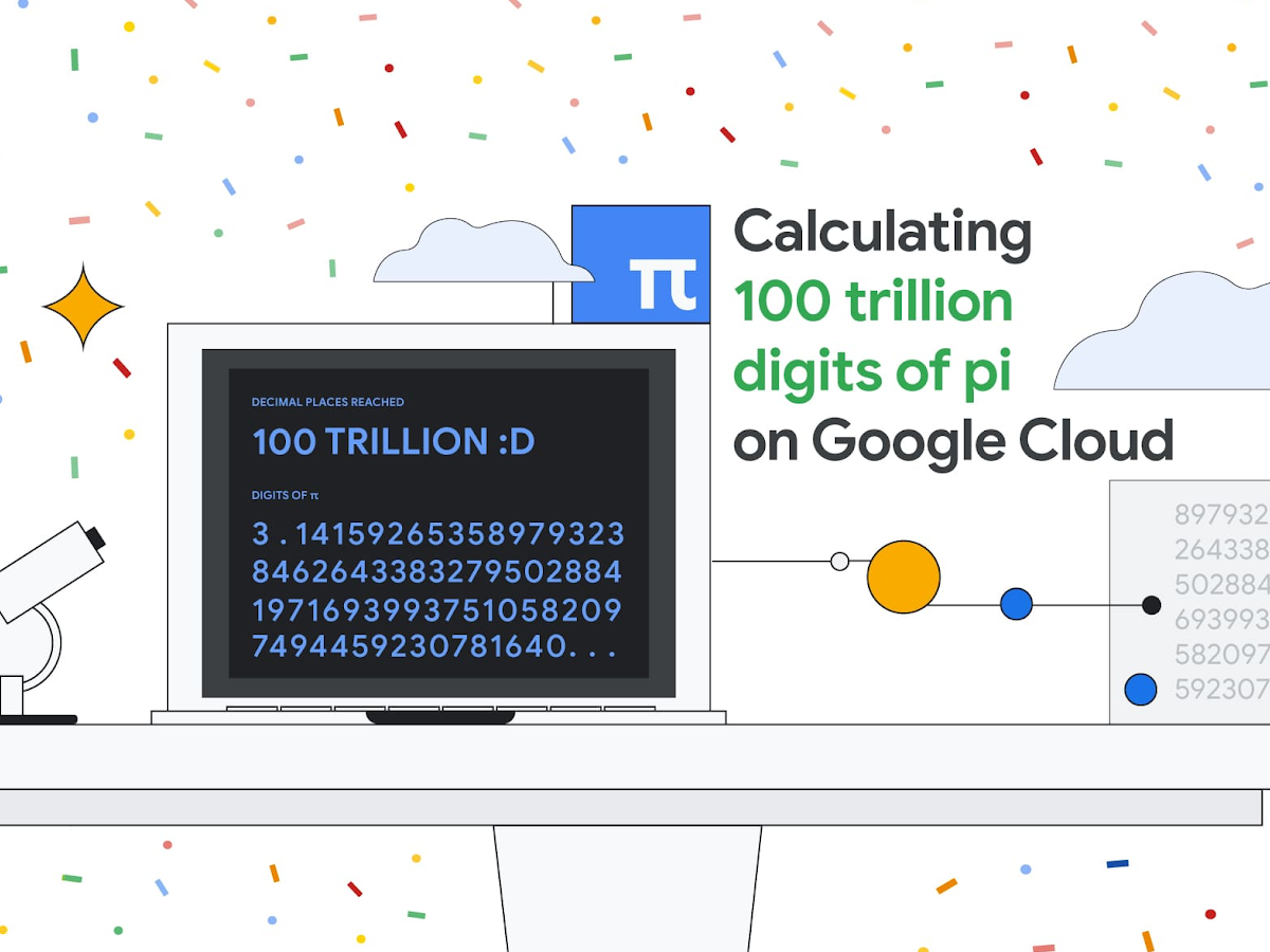 Googleが100兆桁の円周率計算に成功 19年以来2度目の世界記録を樹立 窓の杜