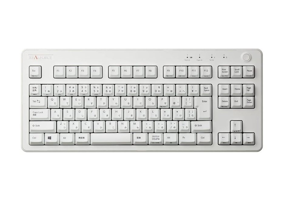 東プレのプレミアムキーボード「REALFORCE R3」がお買い得