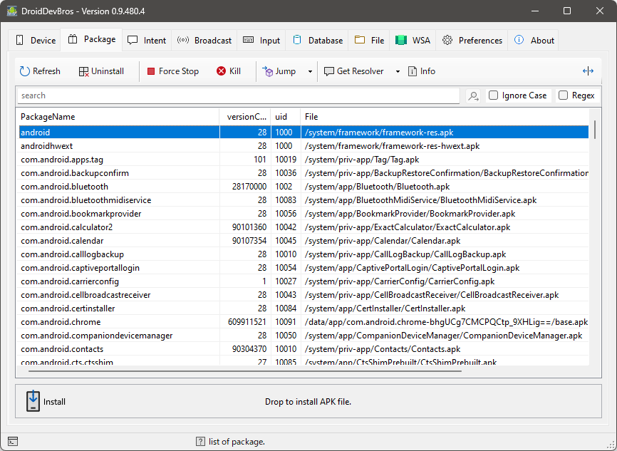 AndroidアプリのadbコマンドをGUIで操作できる「DroidDevBros」v0.9.487.6 ほか - ダイジェストニュース - 窓の杜