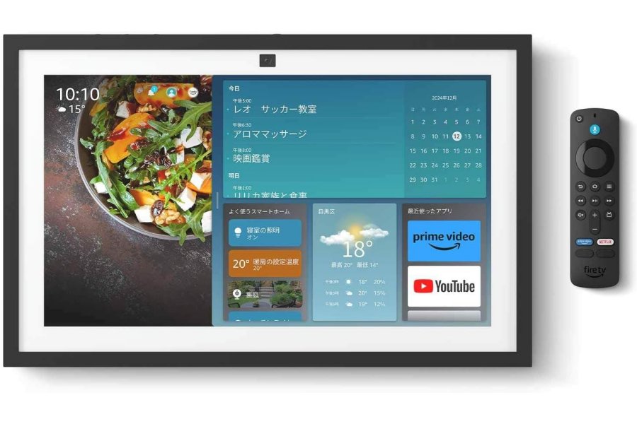 Amazon「Echo Show 15」に新モデル、初のWi-Fi 6E対応、「Fire TV