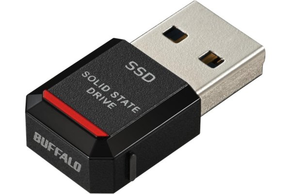 バッファロー製のUSB直結コンパクトSSDが最安8,082円！【Amazon