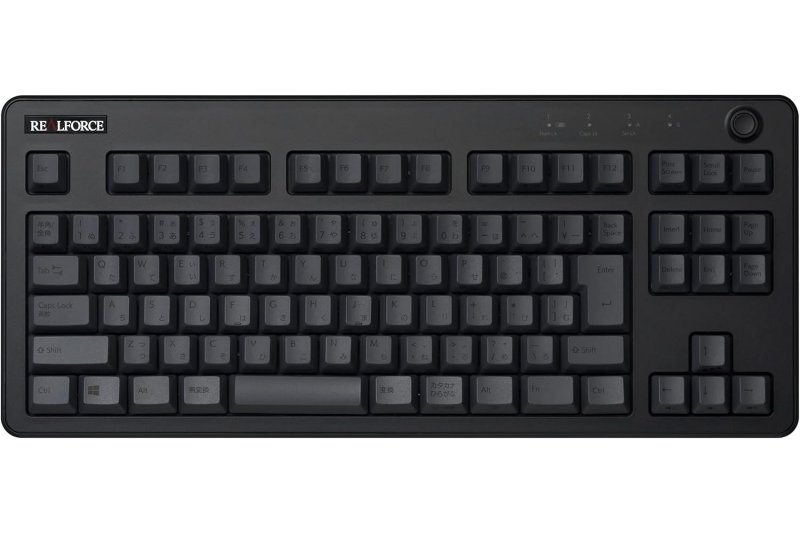なな　realforce Amazon.co.jp: 東プレ キーボード REALFORCE87UB テンキーレス