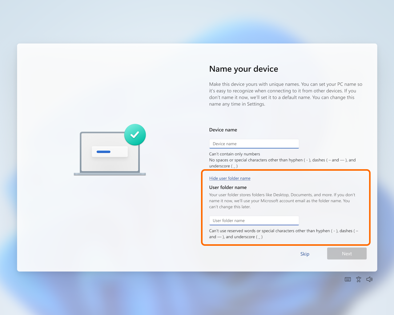 ユーザーフォルダーに好みの名前をつける機能に進展、新しいWindows 11プレビューが展開中／同梱アプリの削除、OS復旧機能「ポイントインタイム リストア」などにも改善
