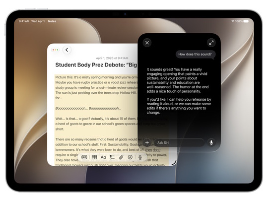 Apple、「iPadOS 27」を発表 ～ペン作業をAIが補佐、外部ドライブアクセスは最大5倍高速に／一方で「iPadOS 26」からアップグレードできないモデルも