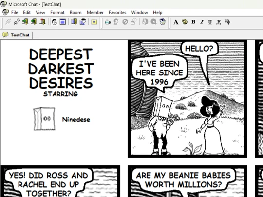 30年前にこんなのあったんだ…… Microsoft、IRCをマンガにする「Comic Chat」をオープンソース化/「Comic Sans」フォントが知られるきっかけにもなったユニークな製品
