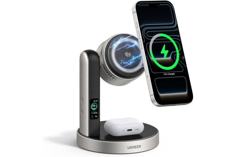 Qi2 25W対応の高速ワイヤレス充電器「UGREEN MagFlow」が安い！Amazon