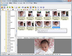 view エクスプローラー型画像ビューワー 窓の杜