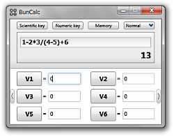 Buncalc 数式入力 編集に対応する関数電卓ソフト 窓の杜