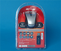 「Wireless Notebook Laser Mouse 7000」（チタニウムシルバー）