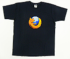 「Firefox ロゴ Tシャツ M サイズ」